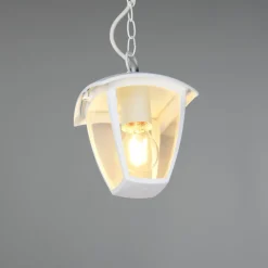 Trio Lighting Udendørs Pendellamper > Udendørs hængelampe VENTA, hvid, 17 x 17 cm, metal, IP44