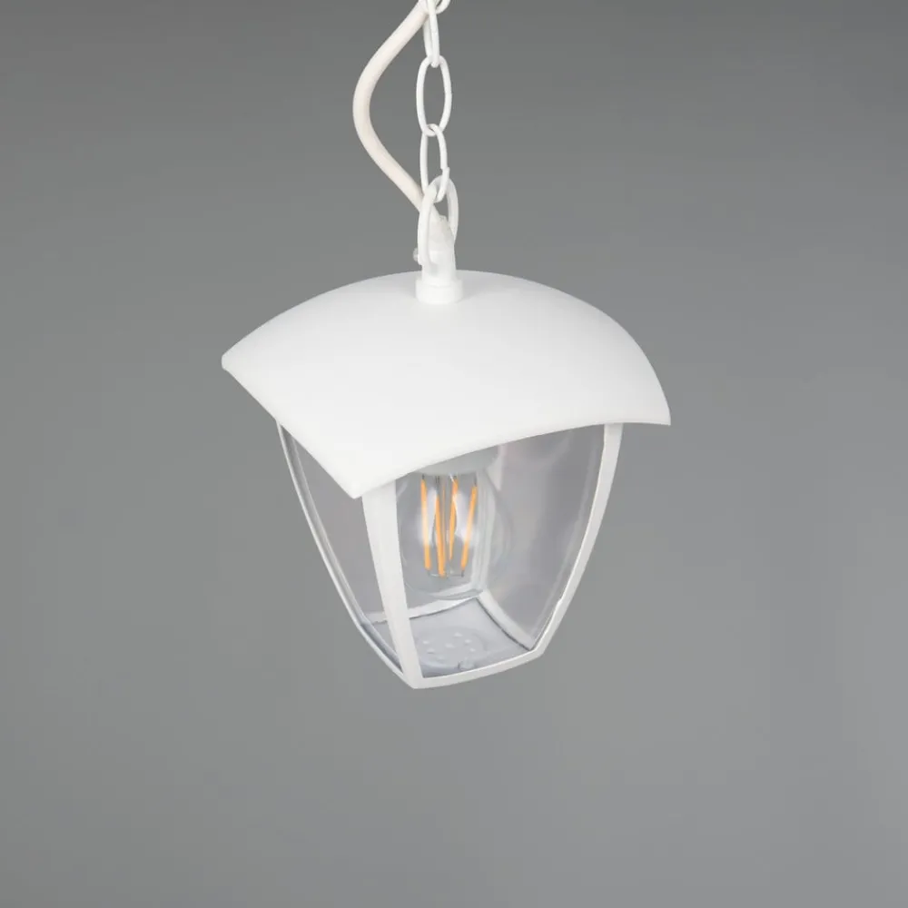 Trio Lighting Udendørs Pendellamper > Udendørs hængelampe VENTA, hvid, 17 x 17 cm, metal, IP44