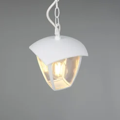 Trio Lighting Udendørs Pendellamper > Udendørs hængelampe VENTA, hvid, 17 x 17 cm, metal, IP44