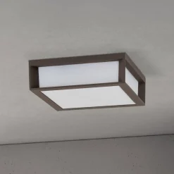 ORION Udendørs Loftlamper > Udendørslampe Henry, corten, trykstøbt aluminium, E27, IP44