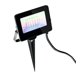 Heitronic Udendørs Spot > Udendørs LED-spot Kingston med jordspyd, RGBW