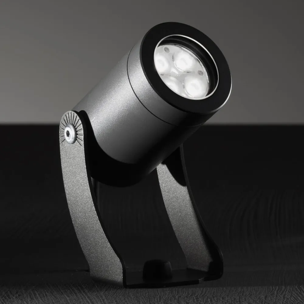 LCD Udendørs Spot|Væglamper > Udendørs LED-spot 1445LED, grafit, 90°