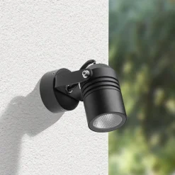 Udendørs Spot|Væglamper ^ LCD 5019 udendørs LED-spot, sort, IP54
