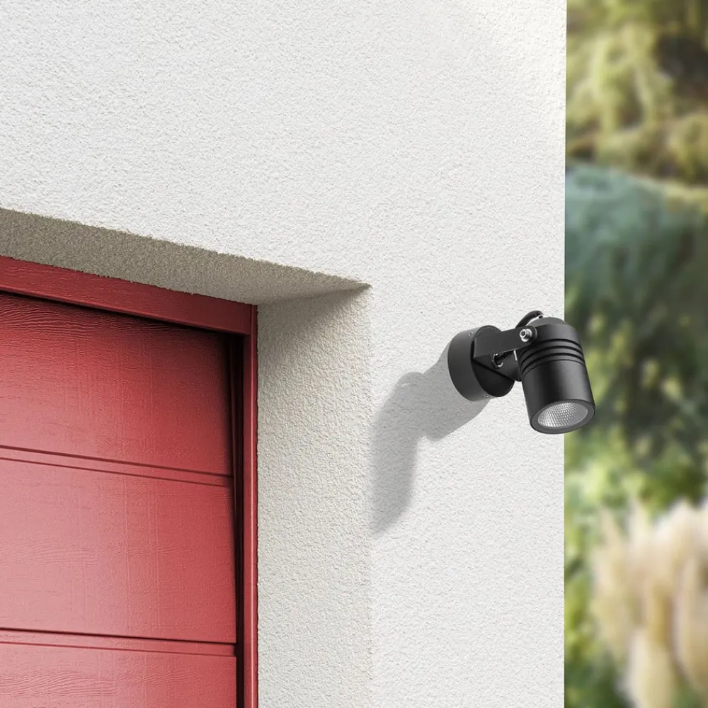 Udendørs Spot|Væglamper ^ LCD 5019 udendørs LED-spot, sort, IP54