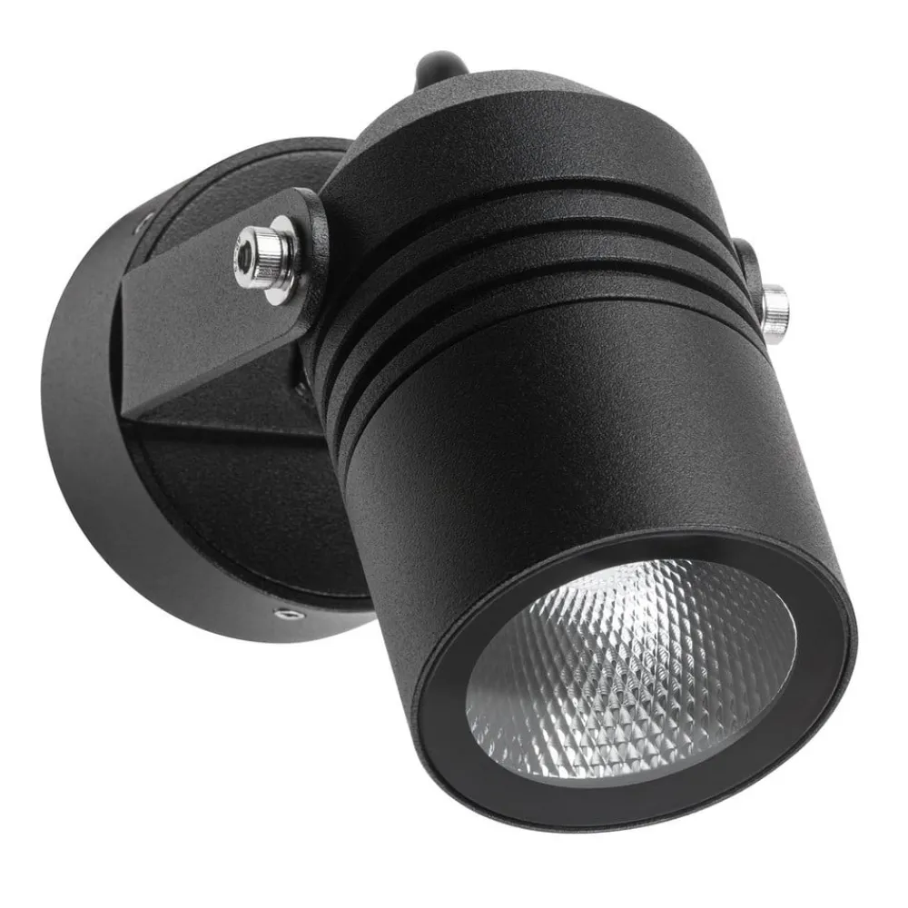 Udendørs Spot|Væglamper ^ LCD 5019 udendørs LED-spot, sort, IP54