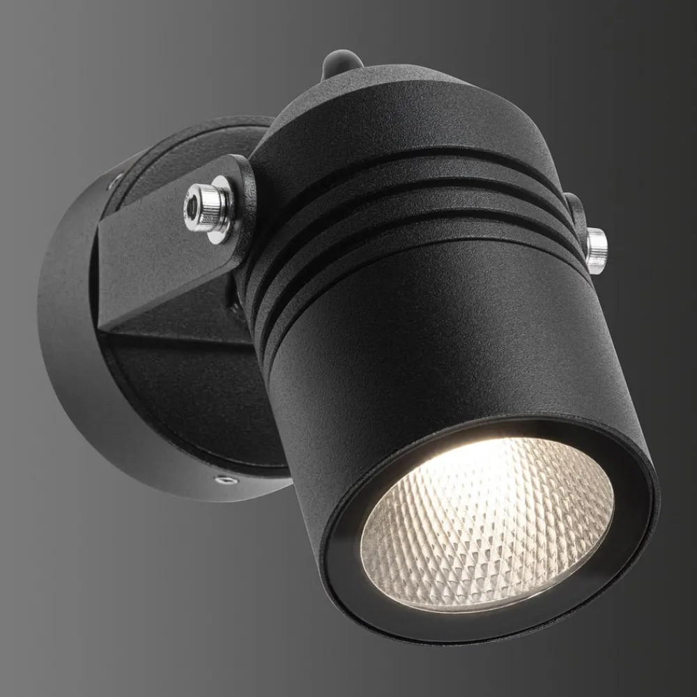 Udendørs Spot|Væglamper ^ LCD 5019 udendørs LED-spot, sort, IP54