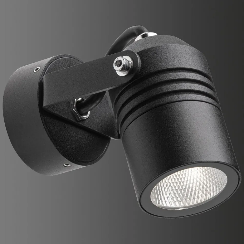 Udendørs Spot|Væglamper ^ LCD 5019 udendørs LED-spot, sort, IP54