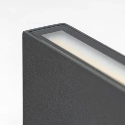 CMD Væglamper > Udendørs LED-væglampe 9060, 11 cm, antracit, IP54, op/ned