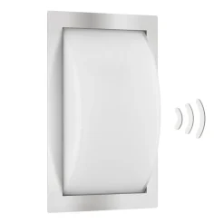 LCD Væglampe Med Sensor > Udendørs LED-væglampe Ivett, stål, sensor