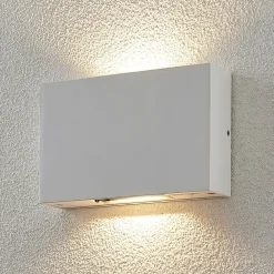 Væglamper ^ Lucande Udendørs LED-væglampe Katla af aluminium