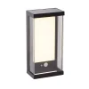 Searchlight Solcellelamper > Udendørs LED-væglampe med solceller 67419BK