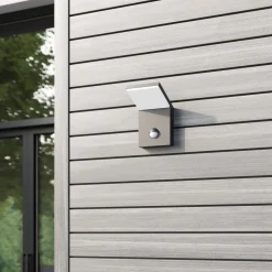 Lucande Væglampe Med Sensor|Terrassebelysning > Udendørs LED-væglampe Nevio, metal, antracit, sensor
