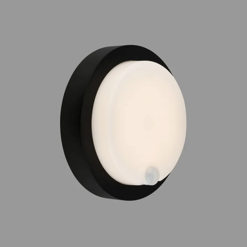 Briloner Væglampe Med Sensor|Væglamper > Udendørs LED-væglampe 3765015, sensor, sort