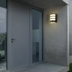 Briloner Væglampe Med Sensor|Væglamper > Udendørs LED-væglampe 3795015, sort, sensor, IP44