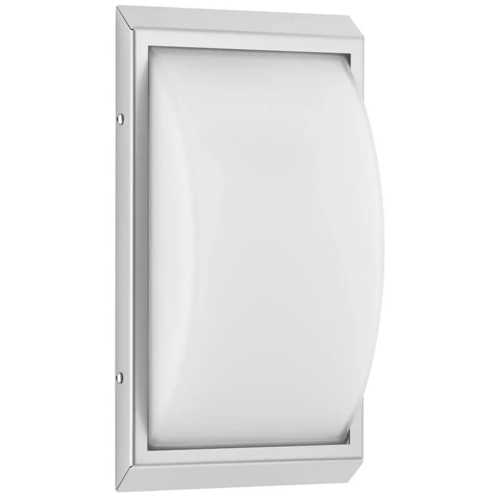 Væglampe Med Sensor ^ LCD Udendørs LED-væglampe 052, stål, glas, bevægelsessensor