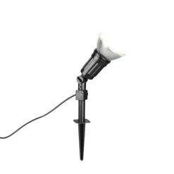 Reality Leuchten Udendørs Spot > Udendørs spotlampe Caceres, sort, plast, IP44, vipbar