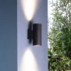 Deko-Light Væglamper > Udendørs væglampe Achernar 2 lyskilder op/ned sortgrå