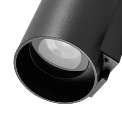 Deko-Light Væglamper > Udendørs væglampe CAN, sort, 1 lyskilde, Ø 8 cm IP65 metal GU10