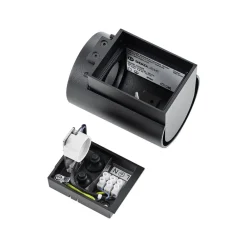 Deko-Light Væglamper > Udendørs væglampe CAN, sort, 1 lyskilde, Ø 8 cm IP65 metal GU10