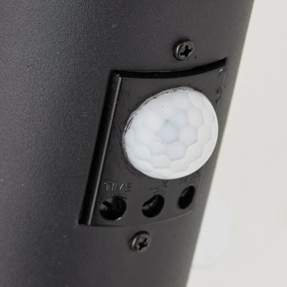 Væglampe Med Sensor|Væglamper ^ Brilliant Udendørs væglampe Dody Sensor, sort, metal, plast