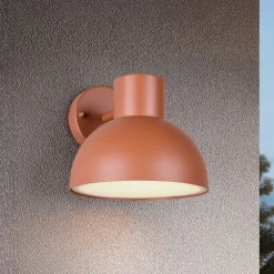 Trio Lighting Væglamper > Udendørs væglampe Elbe, abrikos, trykstøbt aluminium, E27