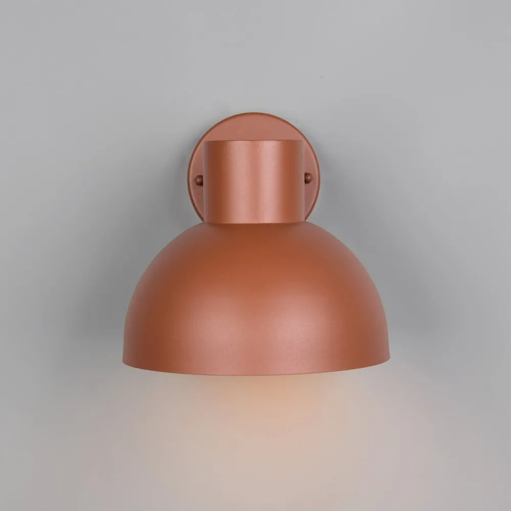 Trio Lighting Væglamper > Udendørs væglampe Elbe, abrikos, trykstøbt aluminium, E27