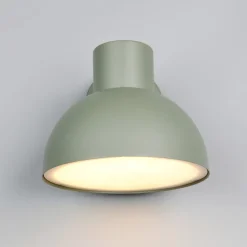 Trio Lighting Væglamper > Udendørs væglampe Elbe, grøn, trykstøbt aluminium, E27