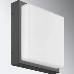 LCD Væglamper > Udendørs væglampe Ernest, grafit, 25 x 25 cm, E27, stål