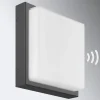 LCD Væglampe Med Sensor > Udendørs væglampe Ernest, grafit, E27, bevægelsessensor