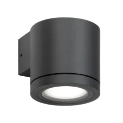 LCD Terrassebelysning|Væglamper > Udendørs væglampe 5166, grafit, aluminium, glas, 1 x GU10