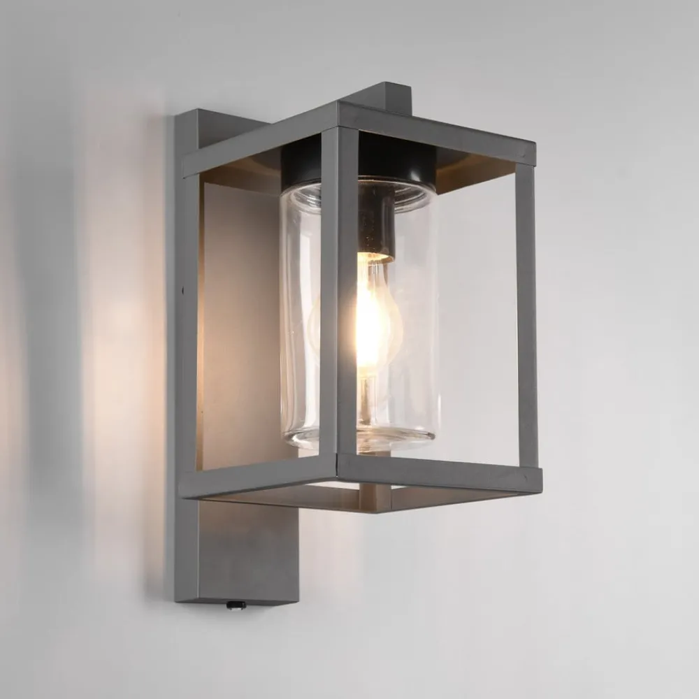 Væglamper ^ Trio Lighting Udendørs væglampe Lunga med skumringssensor