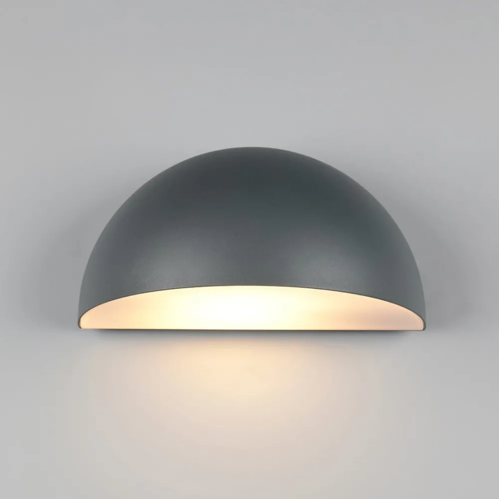 Trio Lighting Væglamper > Udendørs væglampe Maas, antracit, trykstøbt aluminium, E27