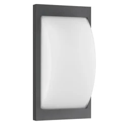 LCD Væglampe Med Sensor > Udendørs væglampe 069SEN, sensor, grafit, 33 cm, E27
