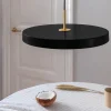 Pendellamper ^ UMAGE Asteria medium hængelampe, messing, sort
