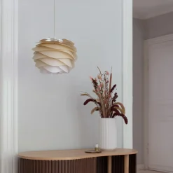 UMAGE Pendellamper > Carmina Mini hængelampe, creme/hvidt kabel