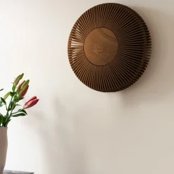 UMAGE Væglamper|Væglamper > Clava up væglampe, Ø 49 cm, mørkt træ