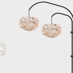 UMAGE Bordlamper > Eos medium bordlampe lysebrun/stål