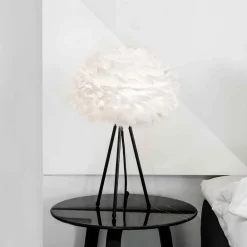 UMAGE Bordlamper > Eos Mini bordlampe hvid, sort trefod