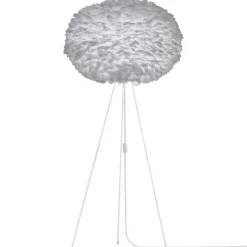 Gulvlamper ^ UMAGE Eos X-large gulvlampe, tre ben, lysegrå