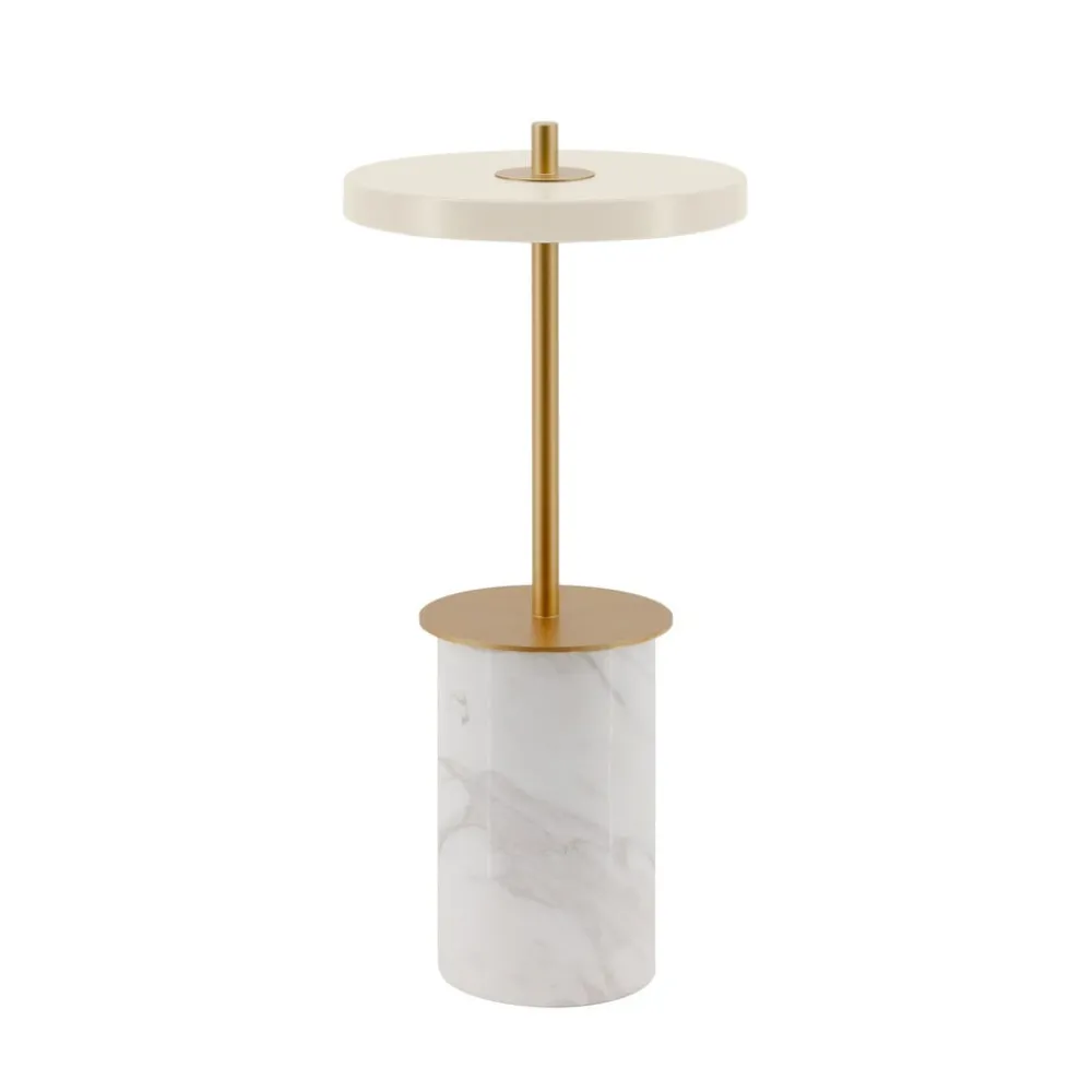 Dekorationsbelysning ^ UMAGE LED-bordlampe Asteria Move Mini, hvid 26 cm IP44
