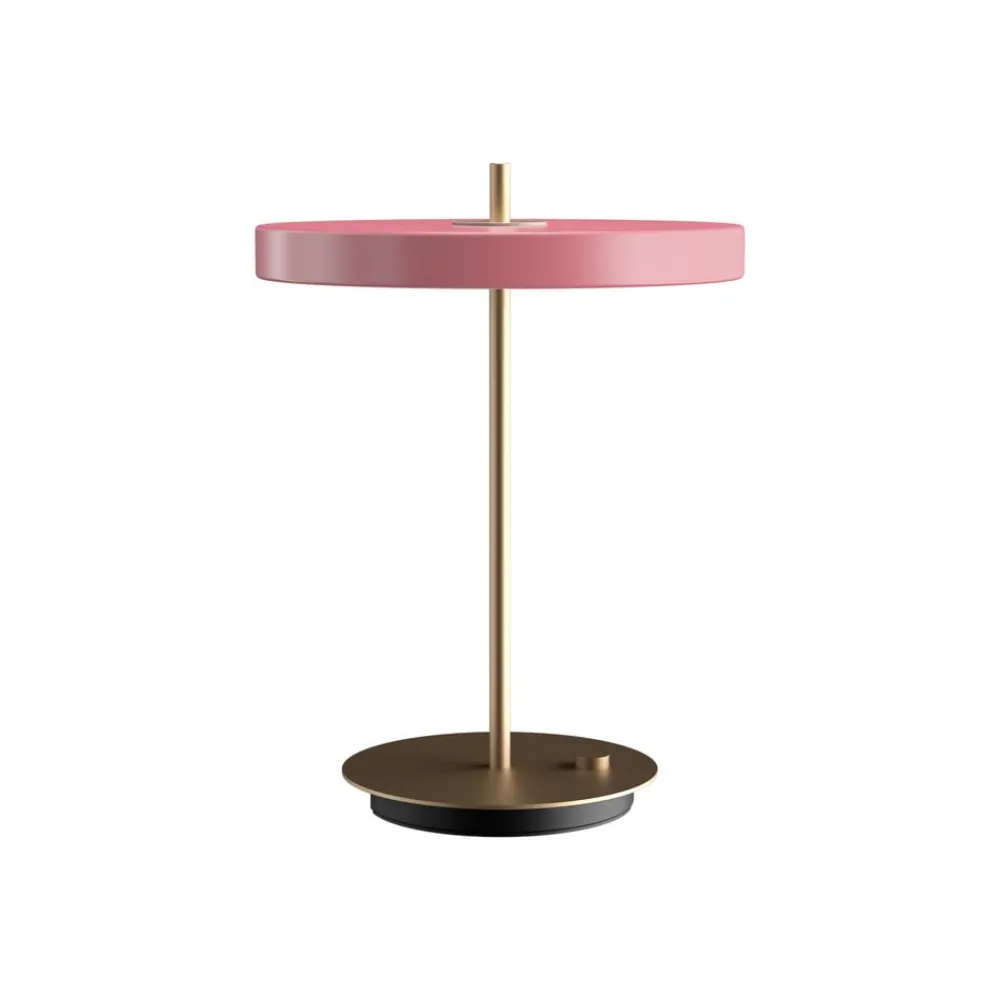 UMAGE Arbejdsrum/Kontor > LED-bordlampe Asteria Table, USB, rosa/messing