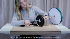 Arbejdsrum/Kontor|Bordlamper ^ UMAGE LED-bordlampe Asteria Table, USB, perlehvid/messing