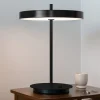 Arbejdsrum/Kontor ^ UMAGE LED-bordlampe Asteria Table, USB, sort/sort
