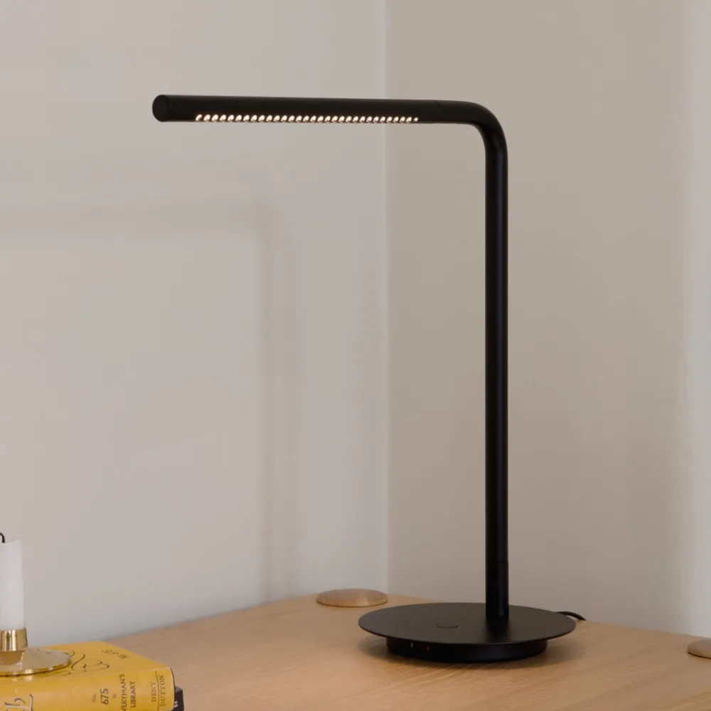 UMAGE Arbejdsrum/Kontor > LED-bordlampe Omni, sort Højde 46 cm Metal drejelig