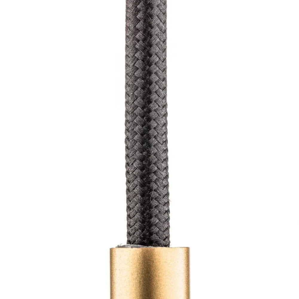 Pendellamper ^ UMAGE LED-hængelampe Asteria Medium, gul/messing, Ø 43 cm
