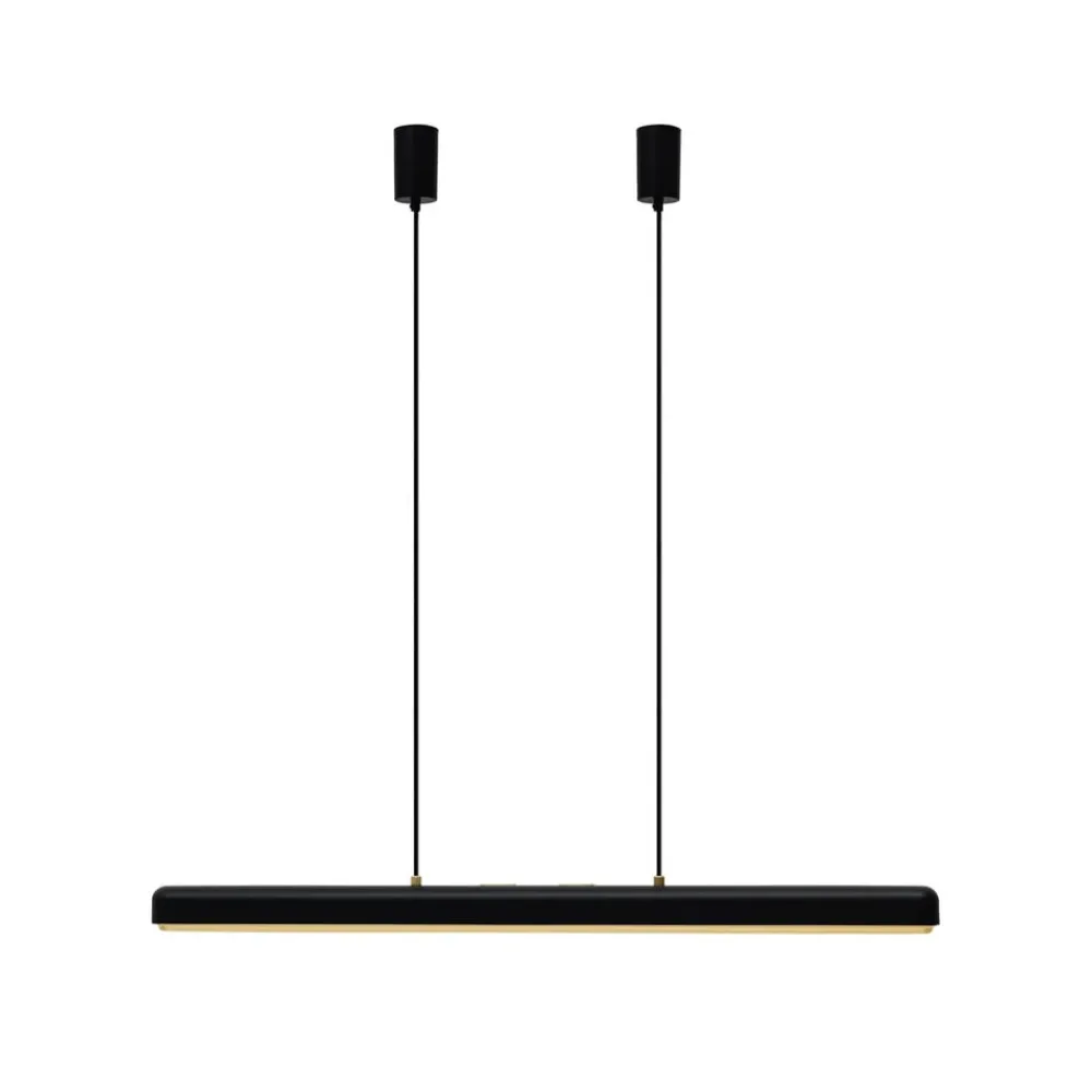 UMAGE Pendellamper > LED-hængelampe Hazel Branch, sort/messing, 100 cm