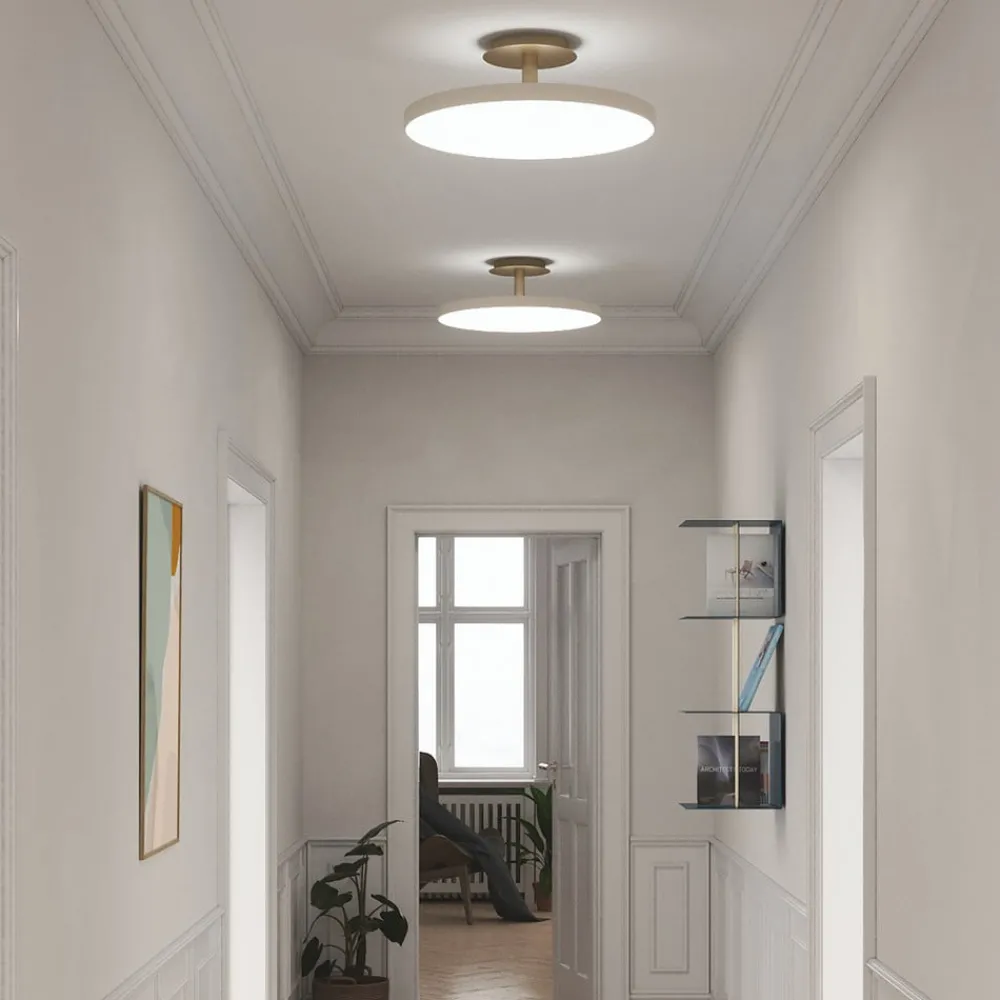 Loftlamper ^ UMAGE LED-loftlampe Asteria UP PLUS, perlehvid, Ø 60 cm CCT