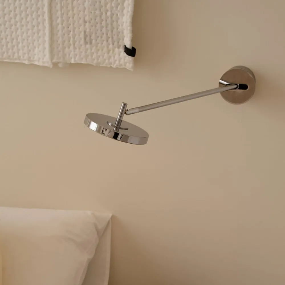 Væglamper ^ UMAGE LED-væglampe Asteria LONG HW, poleret stål, 45 cm