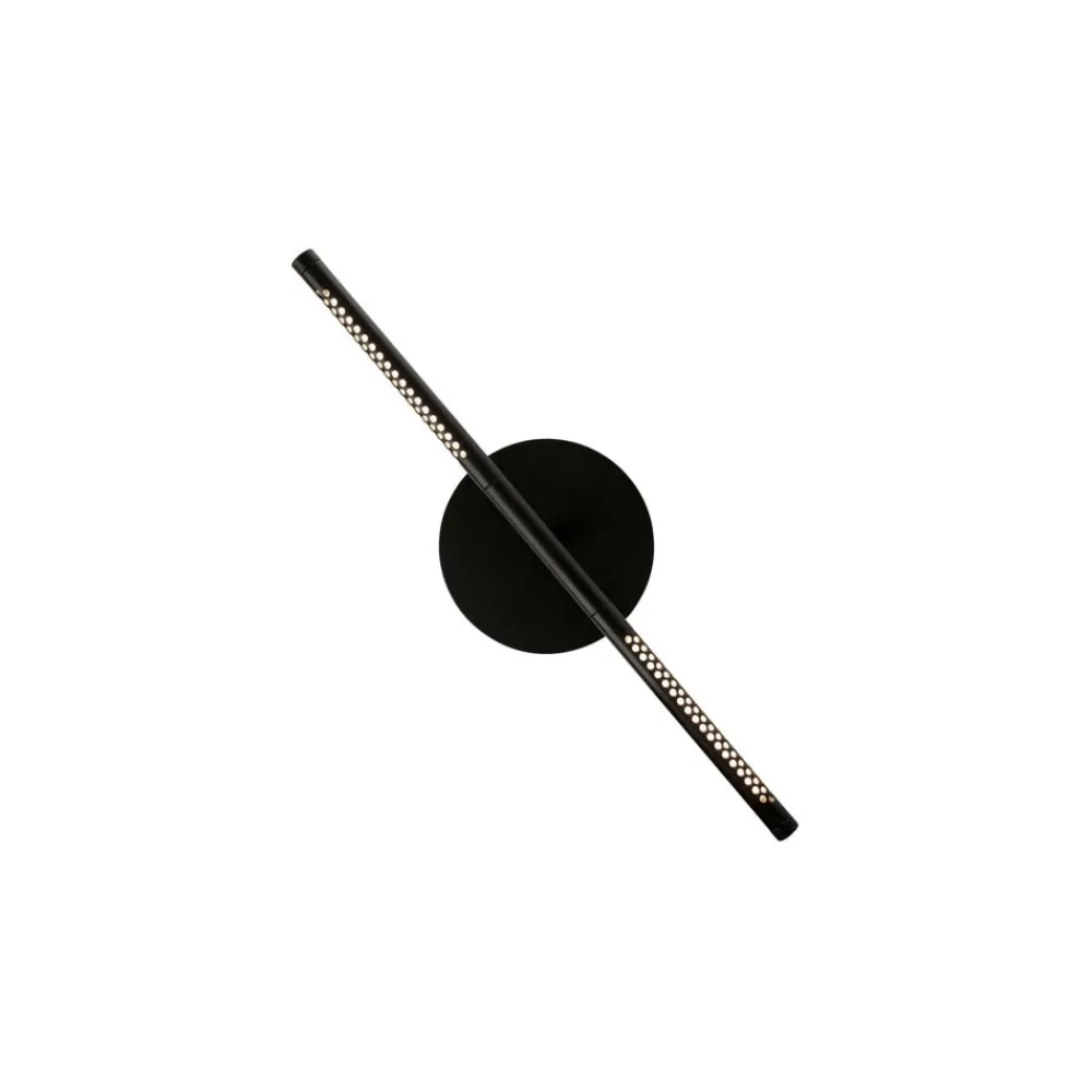 Væglamper ^ UMAGE LED-væglampe Omni, sort, bredde 54 cm, 2 lyskilder