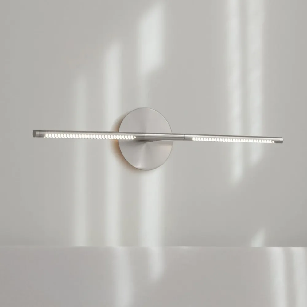 UMAGE Væglamper > LED-væglampe Omni, stålfarvet, længde 74 cm